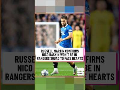Russell Martin confirms Nico Raskin won’t be in Rangers squad to face Hearts