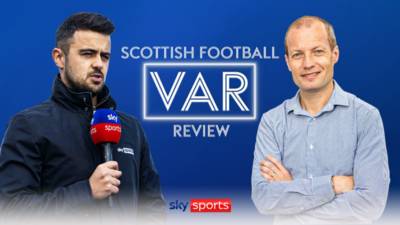 Scottish football VAR Review: Hibs denied penalty, Rangers calls correct