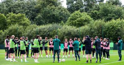 Brendan Rodgers stands up in front of Celtic dressing room to throw down a major challenge