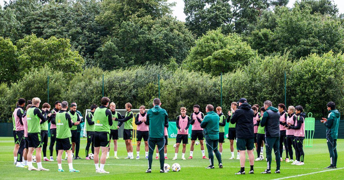 Brendan Rodgers stands up in front of Celtic dressing room to throw down a major challenge