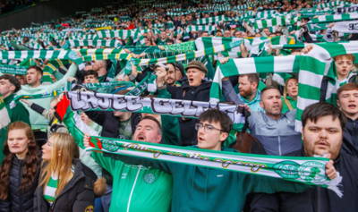 Celtic’s fans stand with the team and the manager. That is unity.