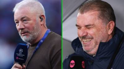 Ex-Celtic boss Ange Postecoglou cracks running joke at Ally McCoist ahead of management return