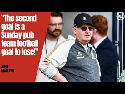 “The second goal is a Sunday pub team football goal to lose!” | John McGlynn Press Conference