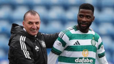 Brendan Rodgers says he’s expecting even more from matchwinner Kelechi Iheanacho . and sympathises with Killie boss over controversial penalty