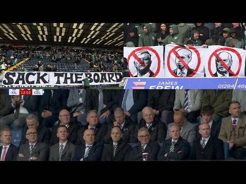 Celtic Fans 12 Minute Protest Against The Celtic Board