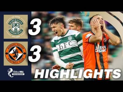 Hibernian 3-3 Dundee United | HIGHLIGHTS | William Hill Premiership
