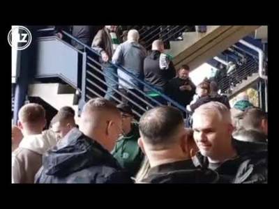 🔊 INSIDE VIEW: Celtic fan protest at Rugby Park