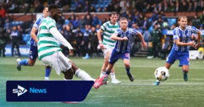 Kelechi Iheanacho scores late penalty on debut as Celtic win amid fans’ protest