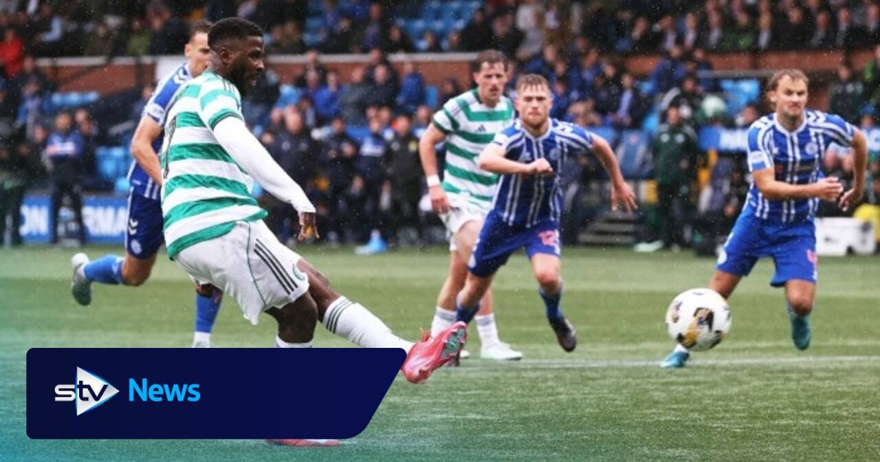 Kelechi Iheanacho scores late penalty on debut as Celtic win amid fans’ protest