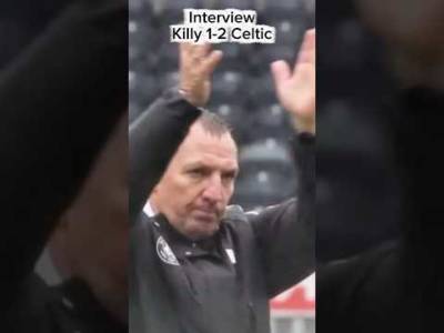 Kilmarnock 1-2 Celtic / Rodgers interview post match