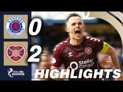Rangers 0-2 Heart of Midlothian | HIGHLIGHTS | William Hill Premiership