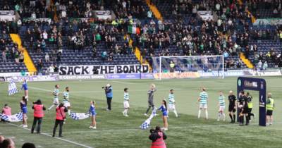 Seething Celtic supporters belt out furious chants post 12 minute boycott