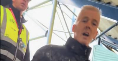 Celtic mad Scheme star Marvin Baird ‘kicked out of Hoops game’ after watching from Killie end