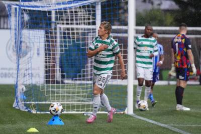 Daizen Maeda’s three-word Celtic message after scoring vs Kilmarnock