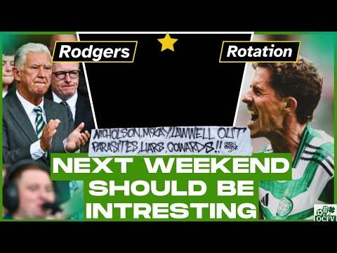 Next weekend is a BIG one for Celtic