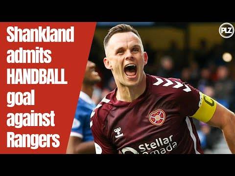 ? Shankland admits HANDBALL goal against Gers I Full Lawrence Shankland Press Conference
