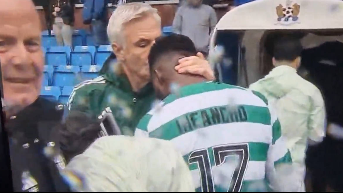 Watch brilliant unseen Celtic kitman moment after late Kelechi Iheanacho winner