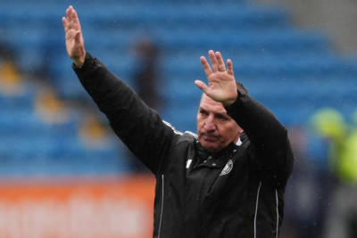 Who first wanted to take late Celtic penalty before Brendan Rodgers intervened