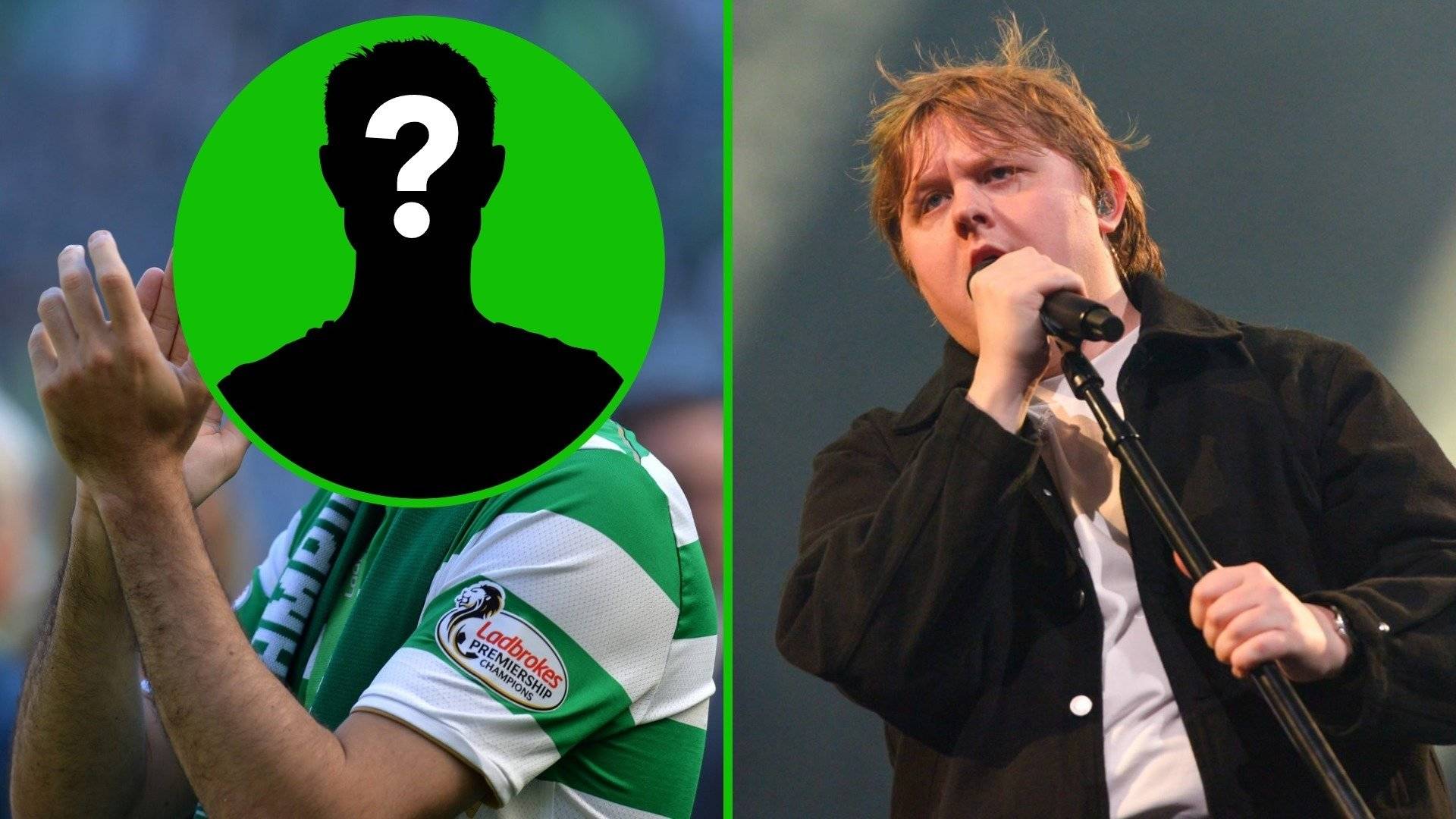 Celtic fans will love picture of Lewis Capaldi with former Hoops cult hero