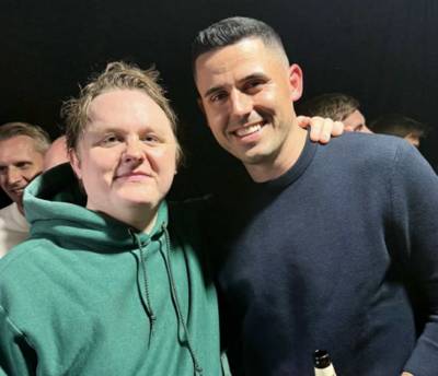 Former Celtic hero spotted with Lewis Capaldi at recent Hydro gig