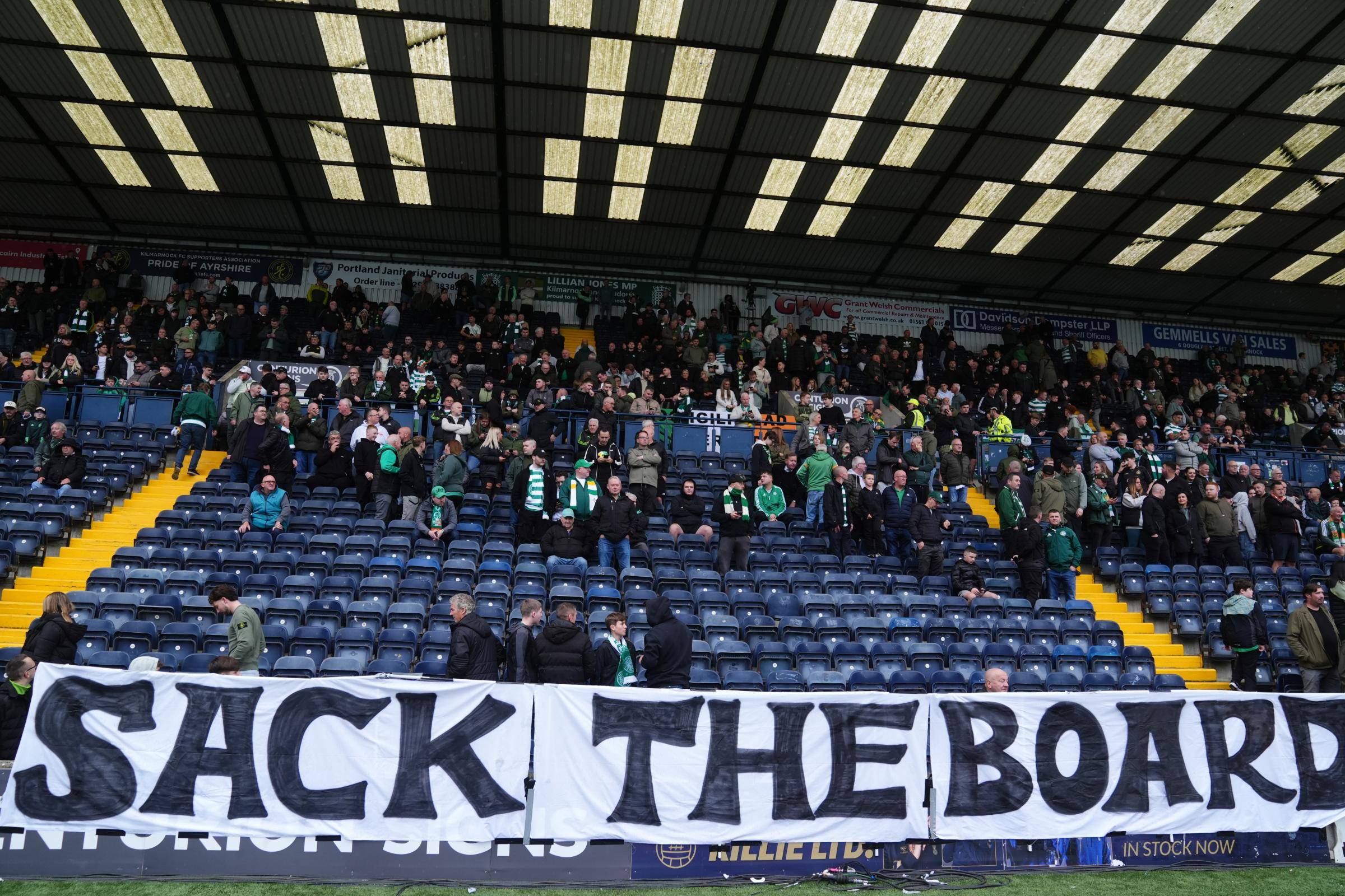Former Celtic director urges protesters to ‘back off’ after being ‘spoilt’ by success