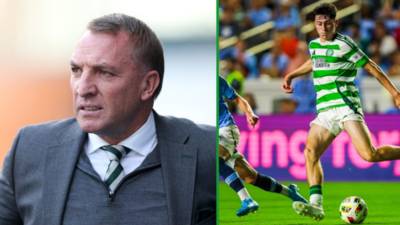Brendan Rodgers details the two key traits he sees in Celtic youngster Colby Donovan
