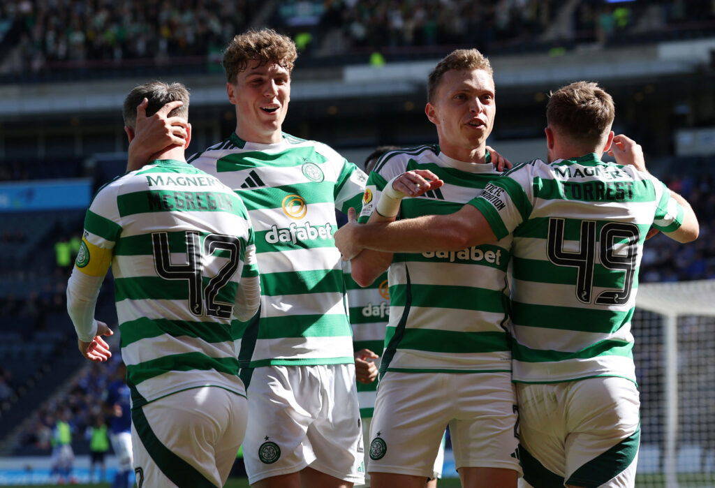 Celtic Star Spotted at Newcastle vs Barcelona