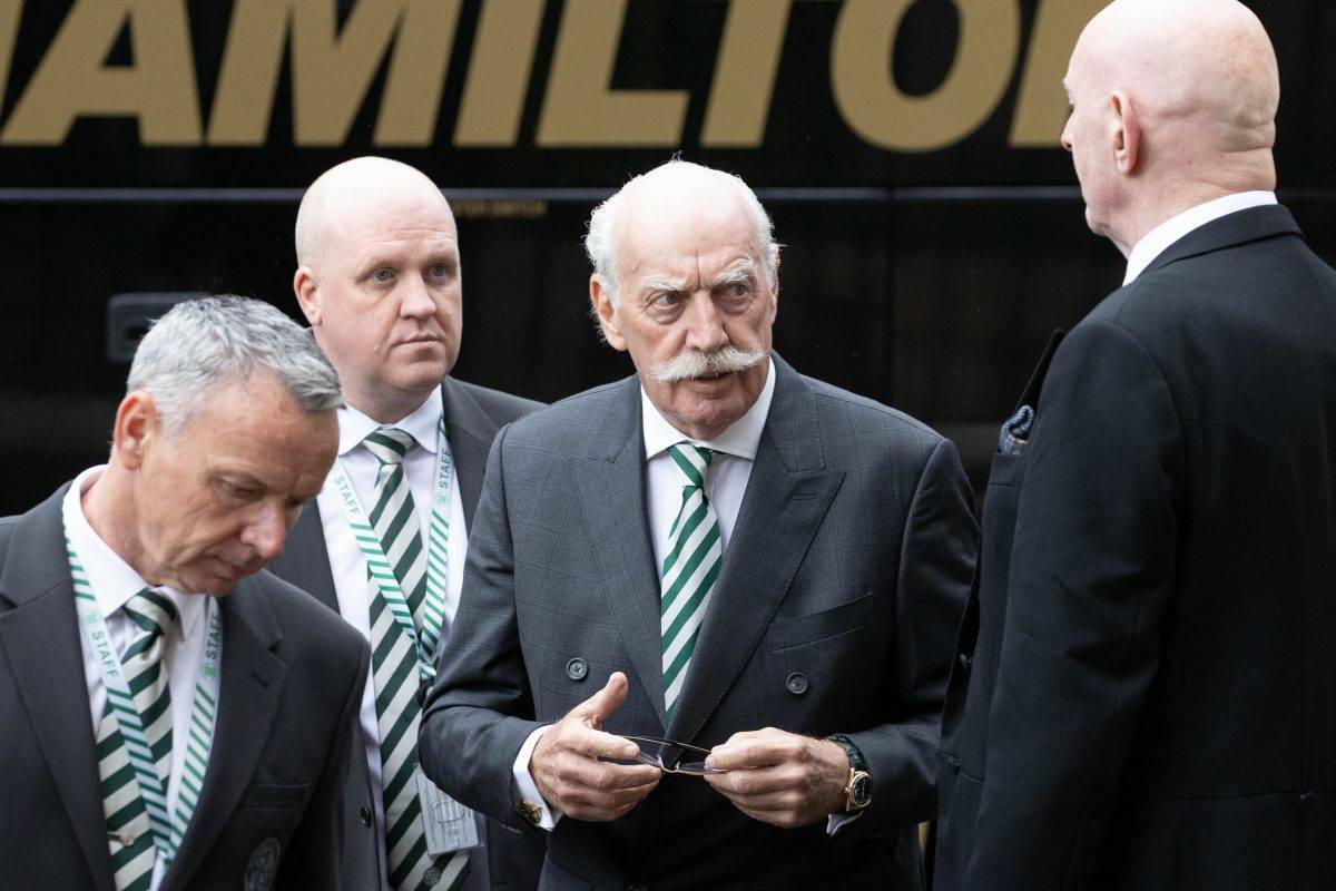 No, Dermot Desmond did NOT make a decision about his Celtic shares, contrary to what the Record is trying to tell us