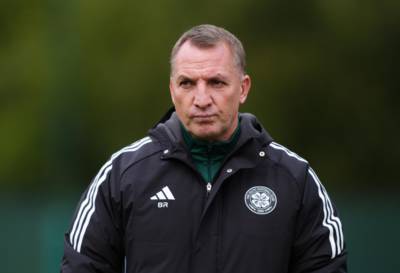 Brendan Rodgers issues triple Celtic injury update ahead of Partick Thistle tie