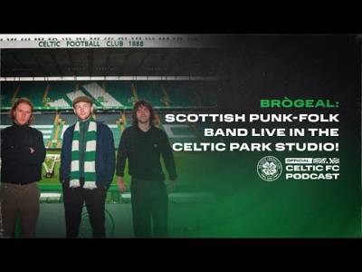 Brògeal: Scottish punk-folk band perform LIVE in the Celtic Park studio!