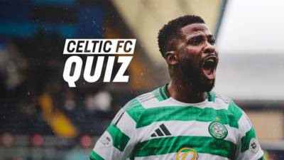 Celtic FC Quiz: Partick Thistle v Celtic