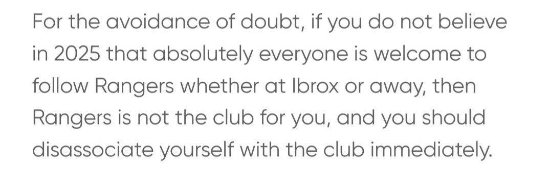 Changing perceptions at Ibrox
