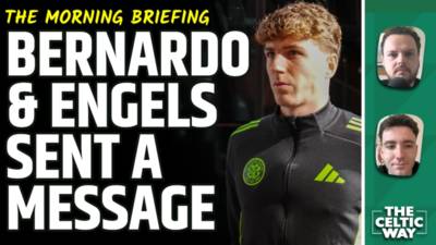 Ex-Celtic midfielder sends current crop a message as Firhill awaits the cup holders