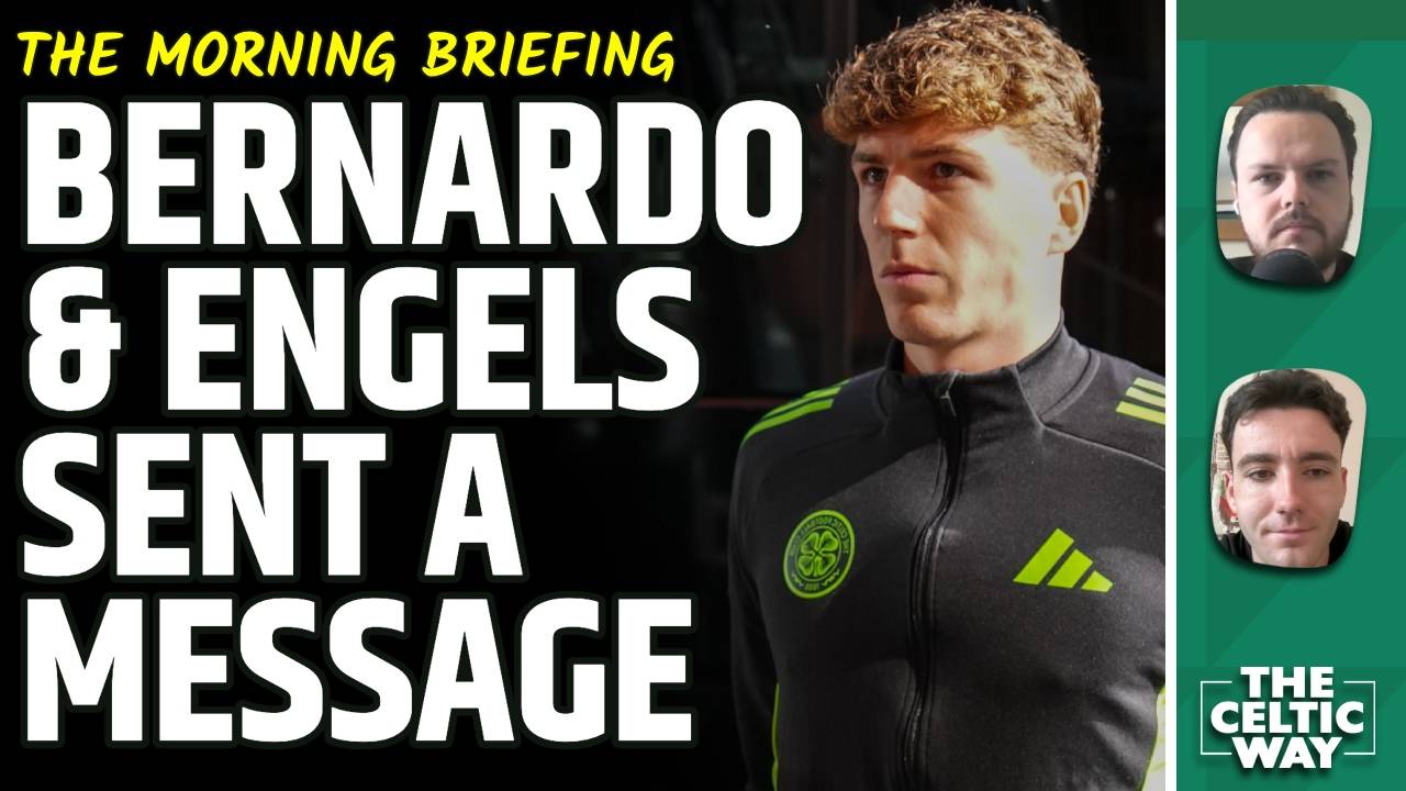 Ex-Celtic midfielder sends current crop a message as Firhill awaits the cup holders