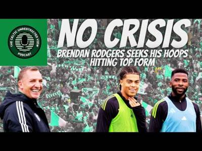 No Crisis Claims Brendan Rodgers // Quarter Final at Fir Hill for Hoops
