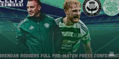Brendan Rodgers Partick Thistle Full Match Press Conference [Transcript]