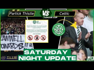 Partick Thistle v Celtic UPDATE
