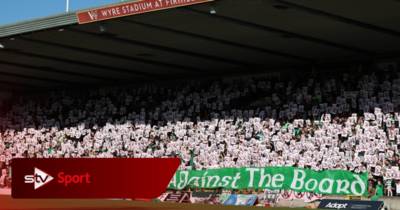 Celtic fan protest continues as board targeted with poster campaign