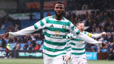 Celtic starting XI to face Partick Thistle at Firhill