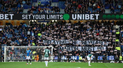 Look across the city. Celtic fans must never become like that.