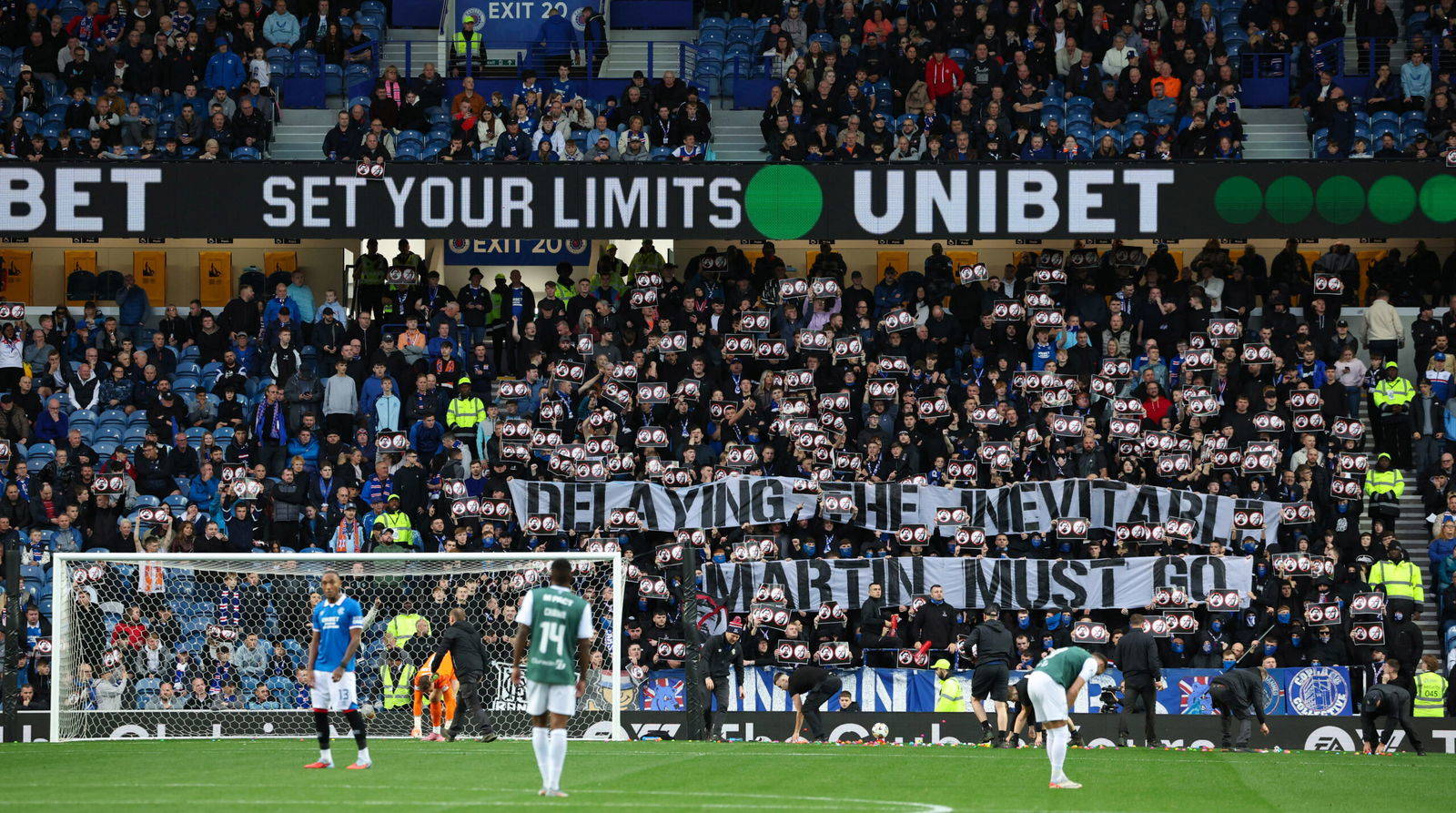 Look across the city. Celtic fans must never become like that.