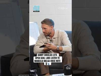 📱🗣️ MARCELO BIELSA VOICE NOTE FOR BARRY DOUGLAS ON PLAYED OPEN GOAL #football #leeds #lufc