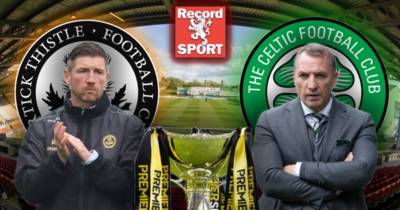 Partick Thistle vs Celtic LIVE score and goal updates from the Premier Sports Cup