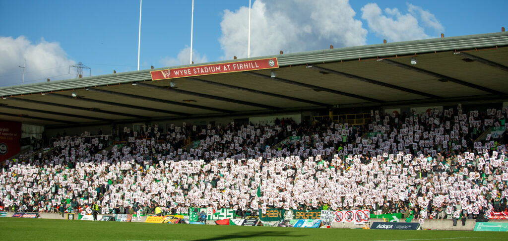 Pictured: Celtic Fans’ Firhill Protest