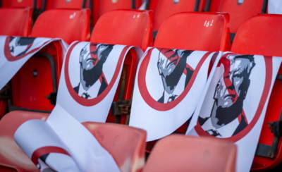 Pictures: Firhill Protest Unveiled by Celtic Fan Collective