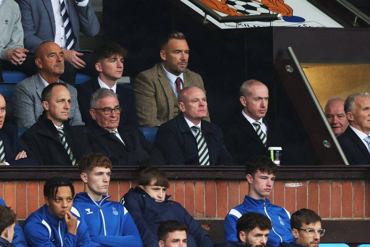 The Celtic board seriously dislikes long, lingering shots of the directors’ box during TV coverage? Well, they’d better get used to it!