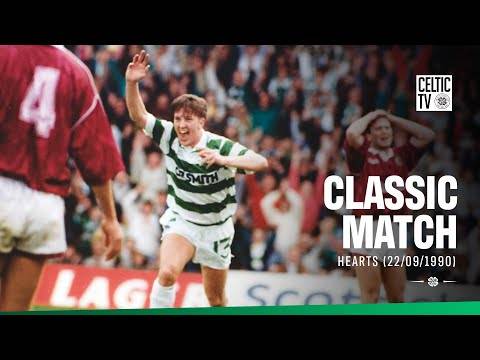 Classic Match: Celtic 3-0 Hearts (22/09/1990) | 1990 Dominant Display at Paradise