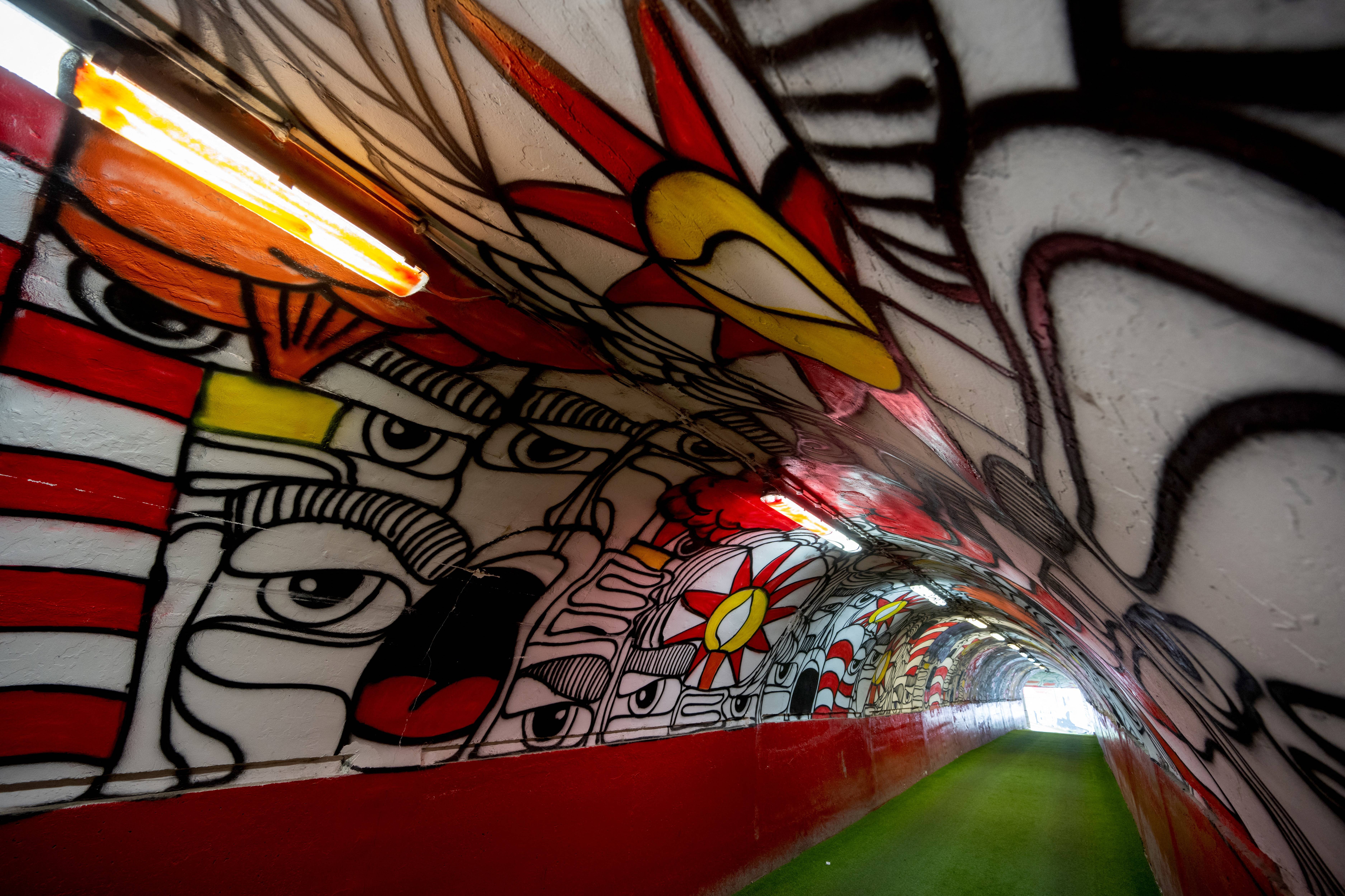 Inside Red Star Belgrade’s infamous 73-meter long tunnel as Celtic stars set for longest pre-match walk in Europe