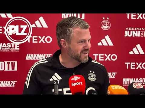 Jimmy Thelin Reveals Talks With Aberdeen Board | Dundee United vs Aberdeen Press Conference