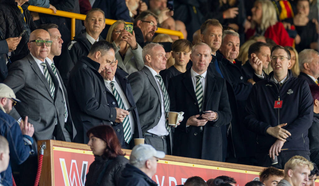 Just wait till the Celtic Fans Collective really gets going- Nicholson served notice